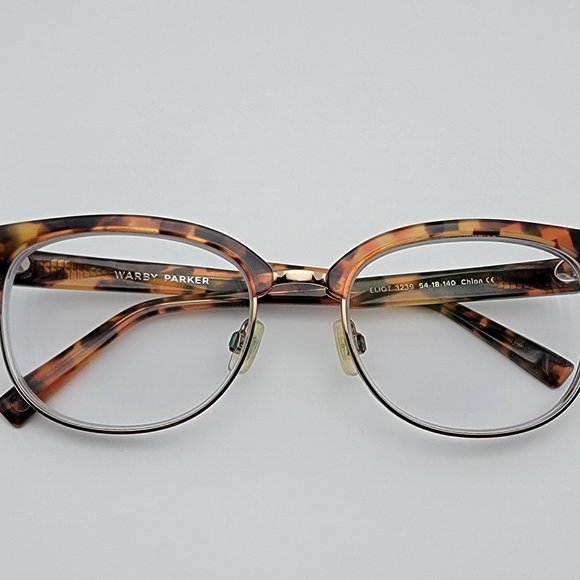 *SOLD* Warby Parker Eliot 3239 Honey Tortoise Vintage Inspired Eyeglasses Frame - Picture 11 of 16